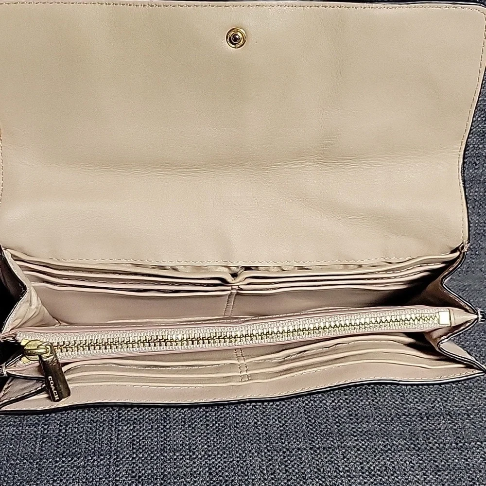 Coach Python Snakeskin Wallet - Picture 4 of 9